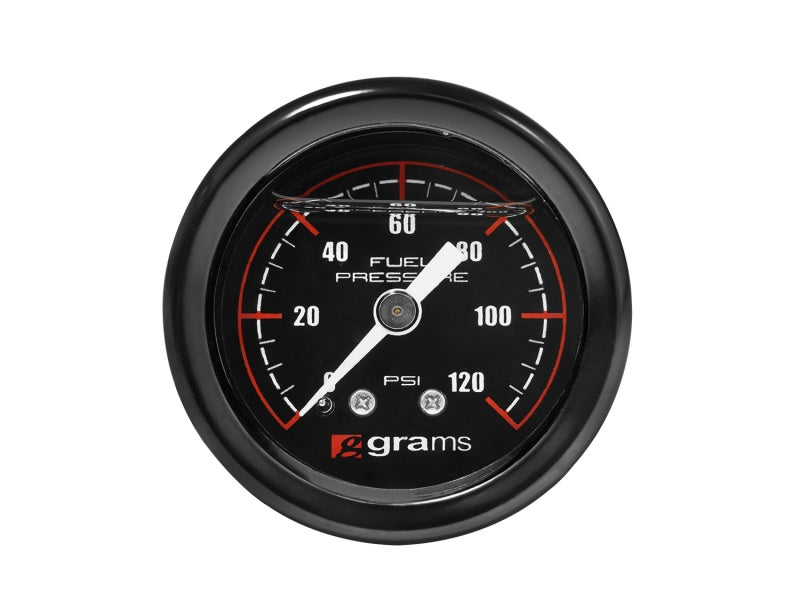 Grams Performance 0-120 PSI Fuel Pressure Gauge Gauges Grams Performance