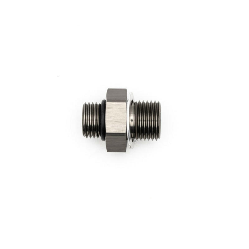 DeatschWerks 6AN ORB Male To 16 X 1.5 Metric Male (Incl O-Ring) Fittings DeatschWerks