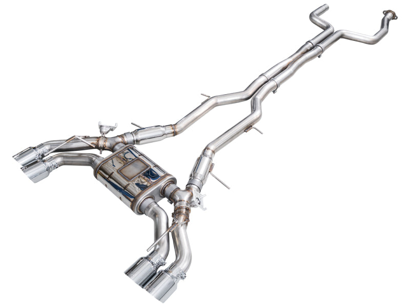AWE Tuning 22-26 Cadillac CT5-V Blackwing SwitchPath Exhaust - Chrome Silver Tips Catback AWE Tuning