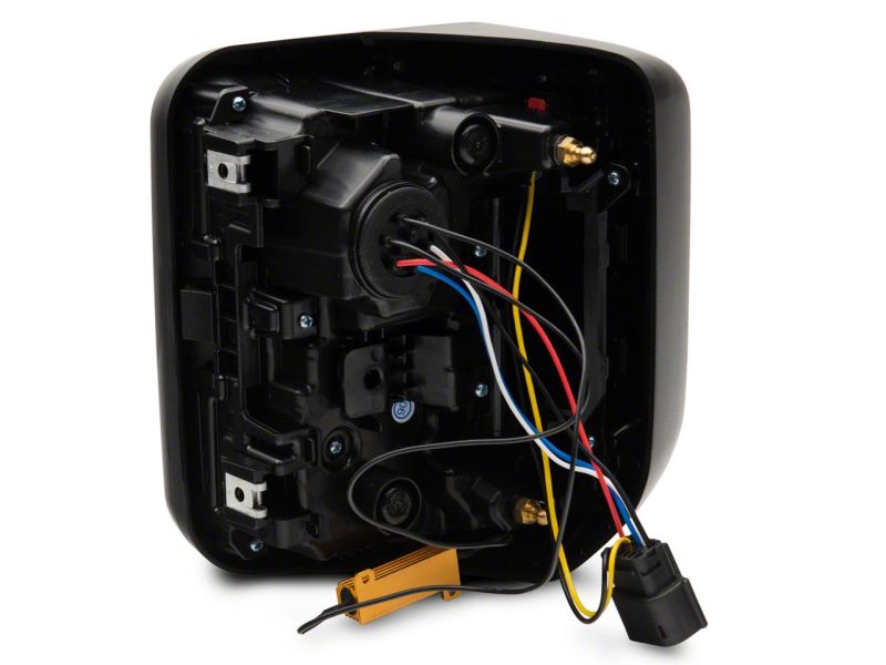 Raxiom 20-23 Jeep Gladiator JT w/ Factory Halogen LED Tail Lights- Blk Housing (Smoked Lens) Tail Lights Raxiom