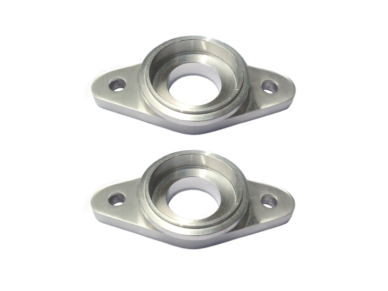 Torque Solution Billet Stock to Tial Blowoff Valve Adapter: Nissan GTR R35 ALL (2 Adapters) Blow Off Valve Accessories Torque Solution
