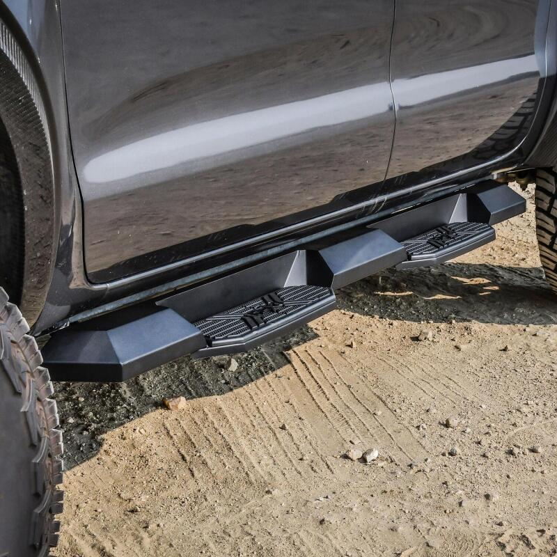 Westin 19-21 Ford Ranger SuperCrew HDX Xtreme Nerf Step Bars - Tex. Blk Nerf Bars Westin