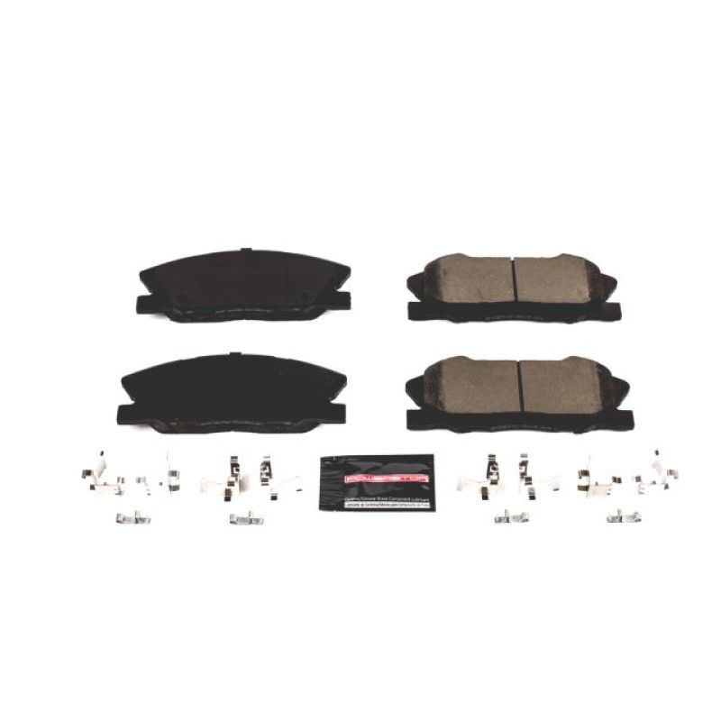 Power Stop 2018 Dodge Challenger Front Z23 Evolution Sport Brake Pads w/Hardware Brake Pads - Performance PowerStop