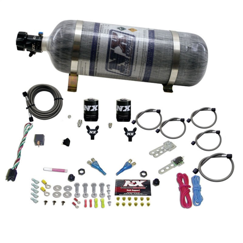 Nitrous Express 08-10 Dodge Viper EFI Dual Nozzle (100-300HP) w/Composite Bottle Nitrous Systems Nitrous Express