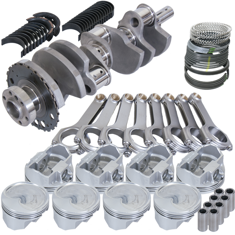Eagle Chevy LS2 4.000in Crank 24 Tth Reluctor 6.125in H-Beam 4.010in Pistons Rotating Assembly Rotating Assemblies Eagle