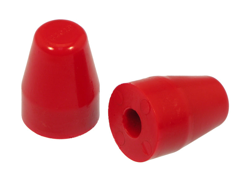 Prothane 00-04 Ford Focus Rear Bump Stops - Red Bump Stops Prothane
