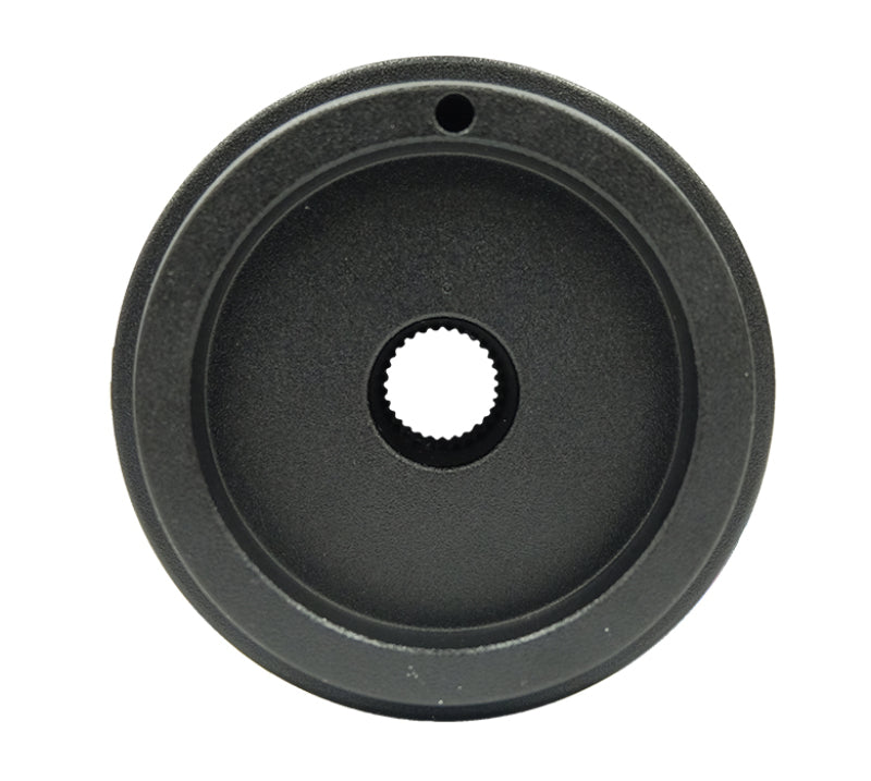 NRG Short Spline Adapter - 16+ Yamaha YXZ (Secures With OEM Lock Nut) - Black Steering Wheel Hubs NRG