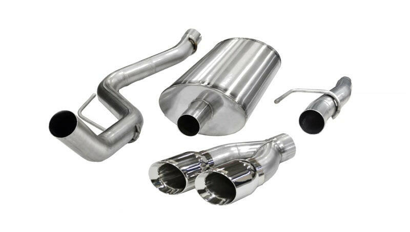 Corsa 2011-2014 Ford F-150 5.0L V8 Polished Sport Cat-Back Exhaust Catback CORSA Performance