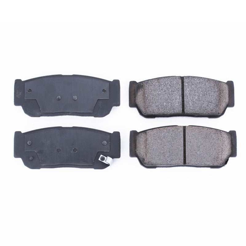 Power Stop 2007 Hyundai Entourage Rear Z16 Evolution Ceramic Brake Pads Brake Pads - OE PowerStop