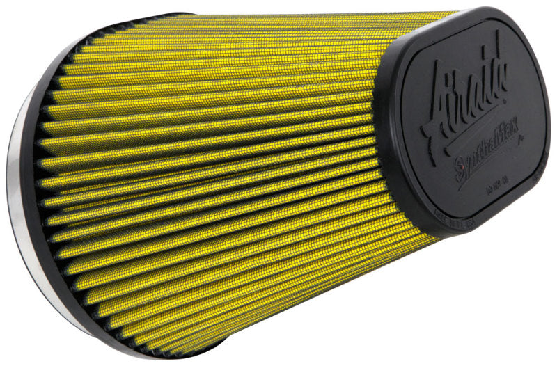 Airaid Universal Air Filter - Cone 6in F x 9x7-1/4in B x 6-3/8x3-7/8in T x 8in H - Synthamax Air Filters - Universal Fit Airaid