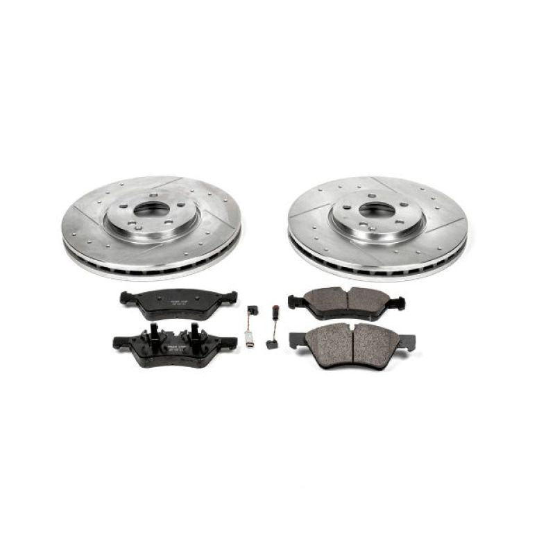 Power Stop 2006 Mercedes-Benz E500 Front Z23 Evolution Sport Brake Kit Brake Kits - Performance D&S PowerStop