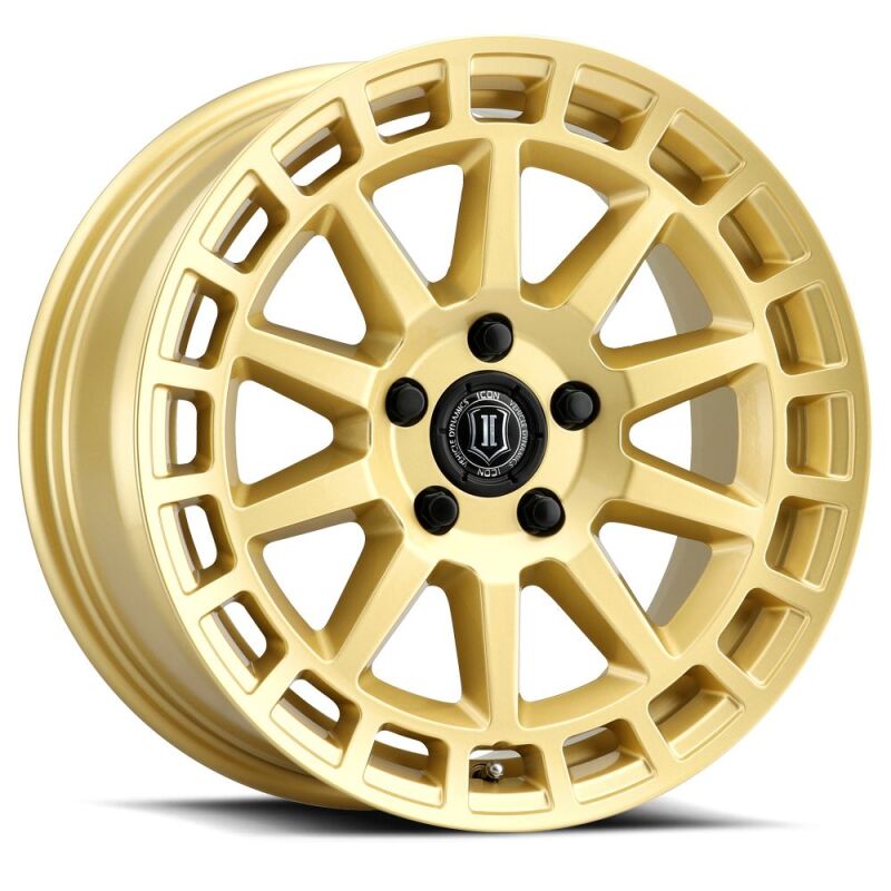 ICON Journey 17x8 / 5x108 / 38 mm / 6in BS Gloss Gold Wheel Wheels - Cast ICON