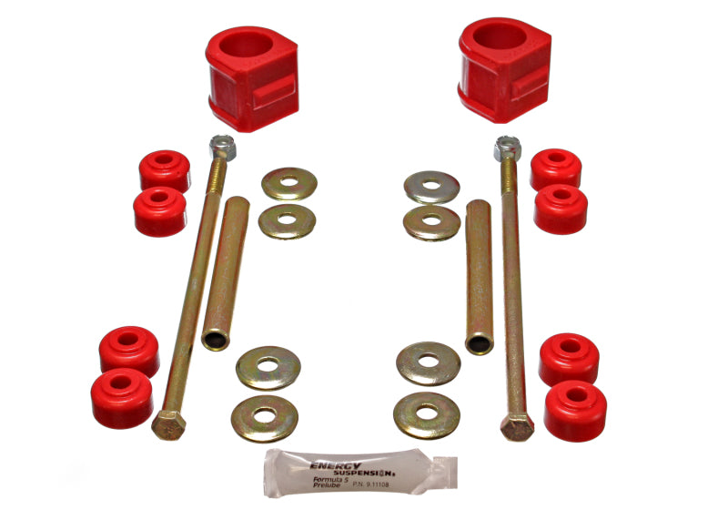 Energy Suspension Gm 4 X Frt Stab Bar Bush - Red Bushing Kits Energy Suspension