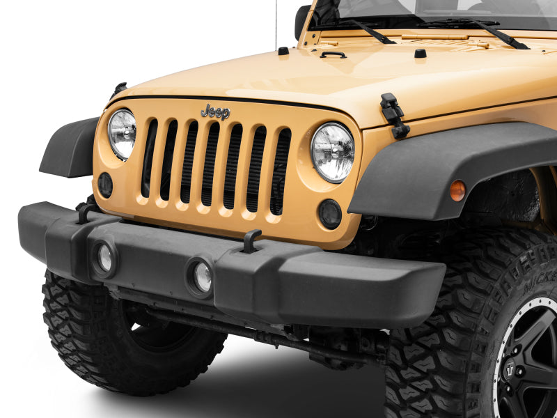 Raxiom 07-18 Jeep Wrangler JK Axial Series LED Turn Signals w/ Halo (Smoked) Headlights Raxiom