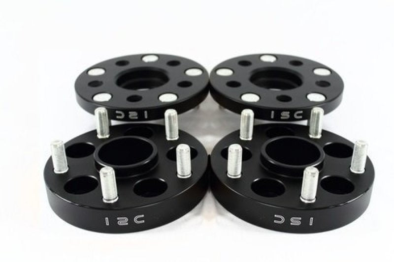 ISC Suspension 5x114.3 Hub Centric Wheel Spacers 20mm Black (Pair) Wheel Spacers & Adapters ISC Suspension