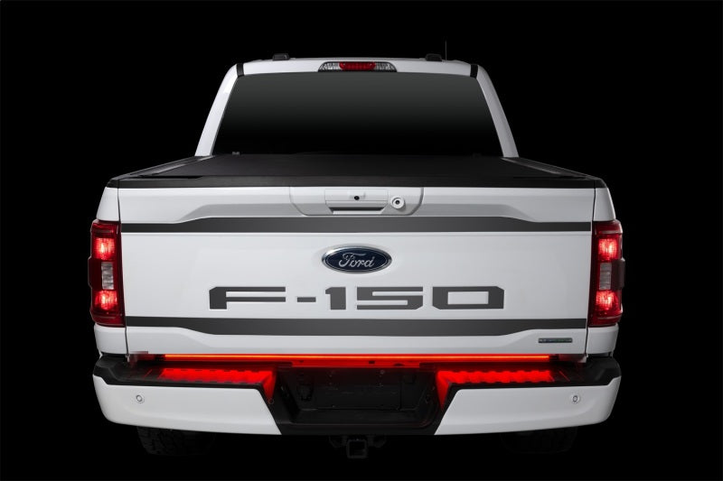 Putco 2019+ Silverado/Sierra 60in Red Light Blade Direct Fit Kit Red Light Tailgate Bar Putco