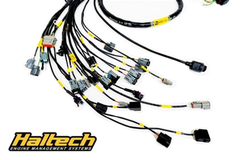 Rywire Honda K-Series (w/Haltech Elite 1500+) Eng Harn w/OBD2 Alt/EV14 Inj/AEM IAT/MAP (Adapter Req) Wiring Harnesses Rywire