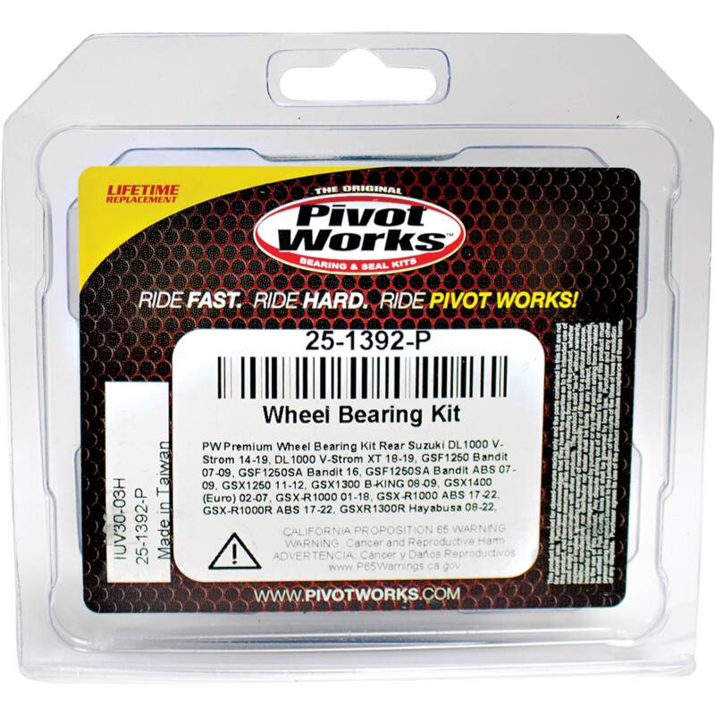 Pivot Works Premium Wheel Bearing Wheel Bearings Pivot Works