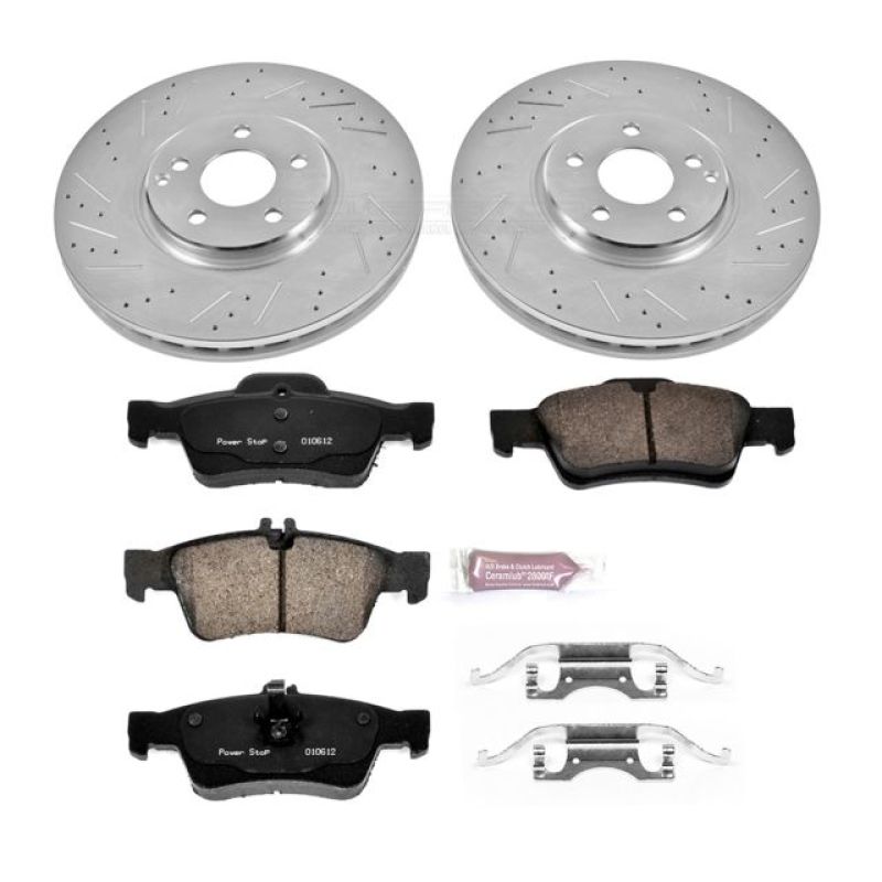 Power Stop 15-17 Mercedes-Benz CLS400 Rear Z23 Evolution Sport Brake Kit Brake Kits - Performance D&S PowerStop