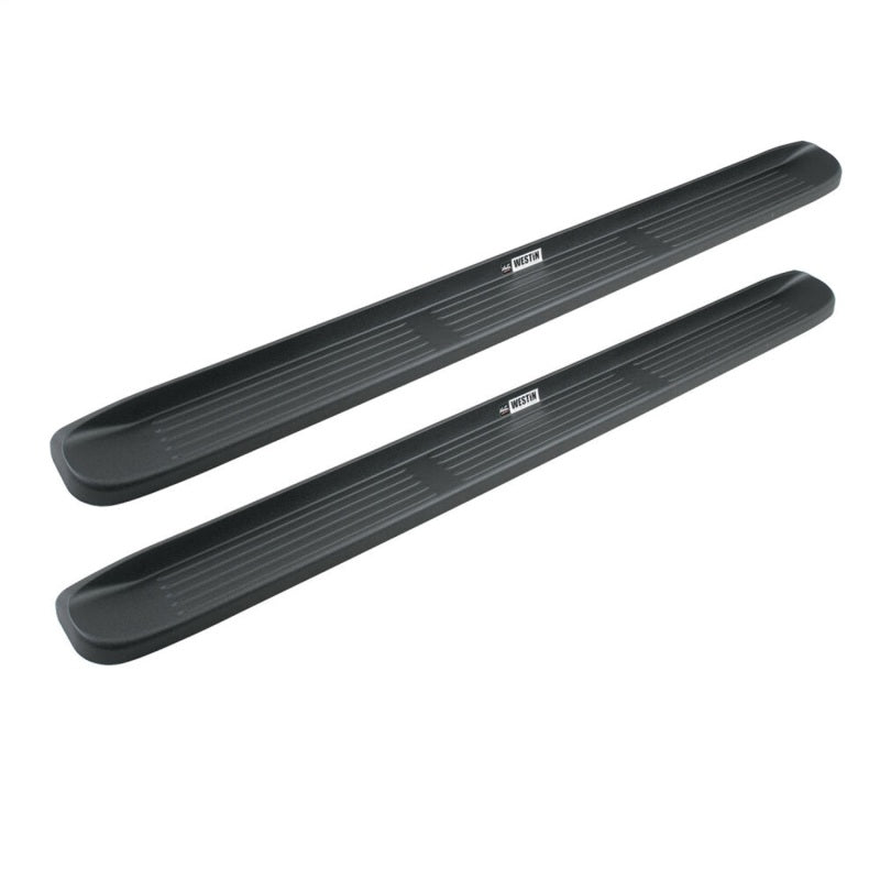 Westin Molded Step Board Unlighted 72 in - Black Running Boards Westin
