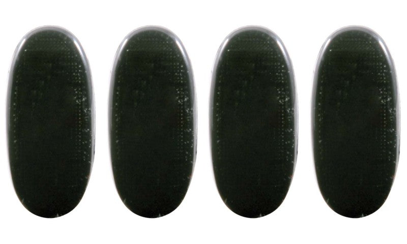 ANZO 2011-2016 Ford F-350 LED Fender Light Kit Smoke 2pc Amber / 2pc Red Lights Corner ANZO