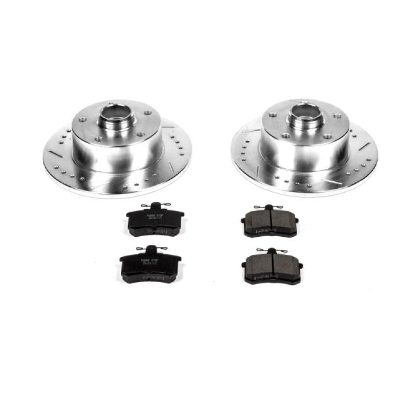 Power Stop 96-97 Audi A4 Rear Z23 Evolution Sport Brake Kit Brake Kits - Performance D&S PowerStop