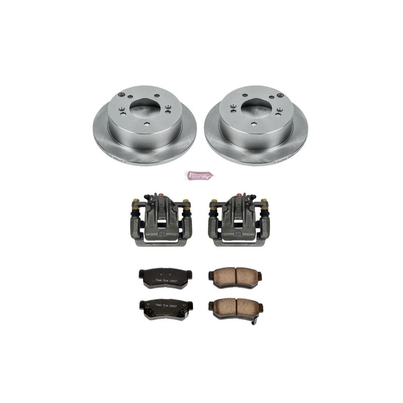 Power Stop 06-08 Hyundai Sonata Rear Autospecialty Brake Kit w/Calipers Brake Kits - OE PowerStop