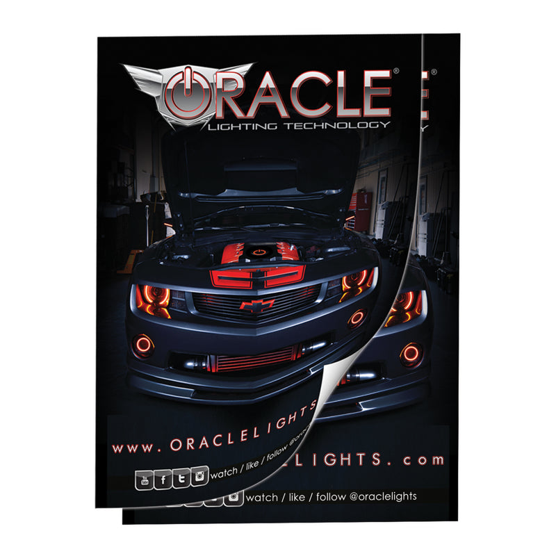 Oracle Camaro Poster in x 27in Flashlights ORACLE Lighting