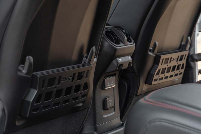 DV8 Offroad 2018-2025 Jeep Wrangler JL JLU Gladiator JT DV8 Offroad Seat Back Molle Pockets Exterior Trim DV8 Offroad