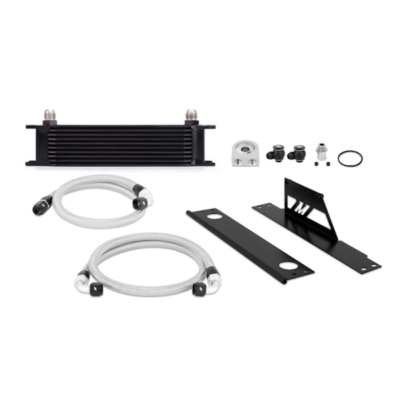 Mishimoto 01-05 Subaru WRX/STi Oil Cooler Kit - Black Oil Coolers Mishimoto