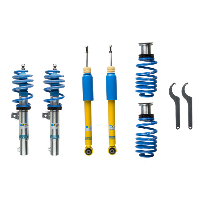 Bilstein B14 (PSS) Front & Rear Performance Sus System 2015 VW Golf w/ 50mm Outside Dia Strut Coilovers Bilstein