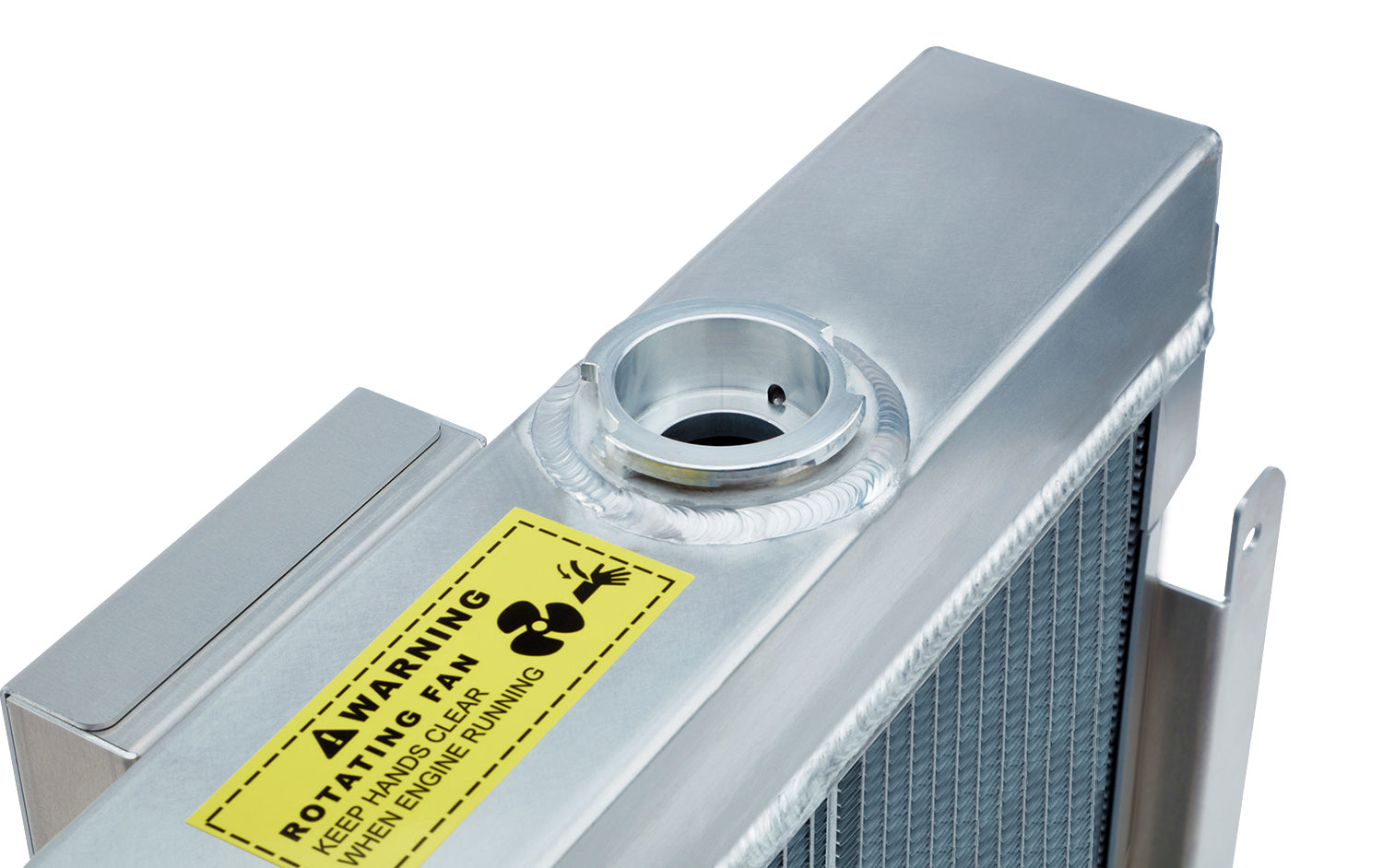 Slim Fit Radiator 64-66 Mustang Pass Outlet Radiator Proform