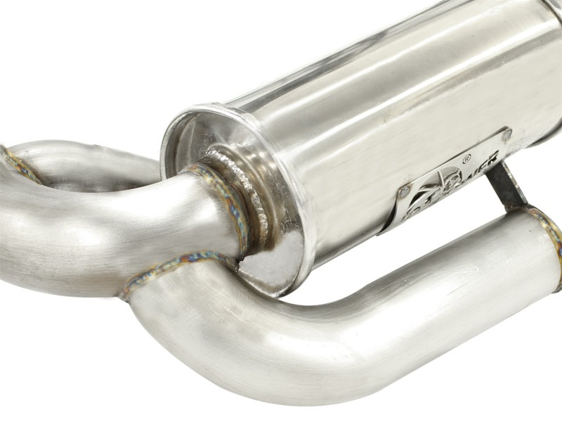 aFe ELITE 05-12 Porsche Boxster S (987.1-987.2) H6 3.4L 304SS Dual Cat-Back w/Dual Polished Tip Exht Catback aFe
