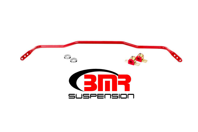 BMR 15-17 S550 Mustang Rear Hollow 25mm 3-Hole Adj. Sway Bar Kit - Red Sway Bars BMR Suspension