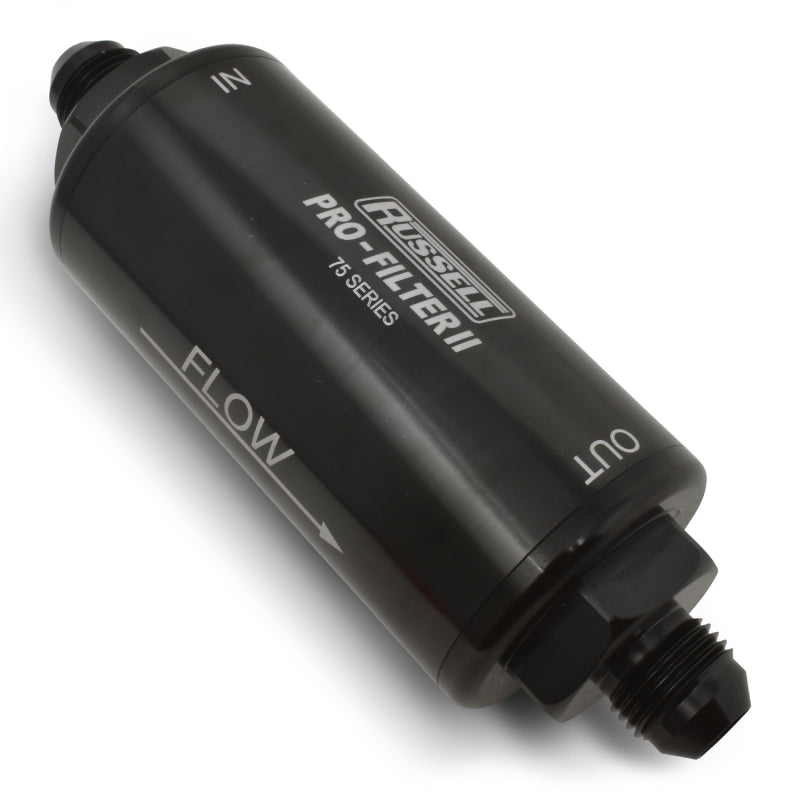 Russell 6An 100 Micron Filter Assembly 75 Series Pro-Filter 2 Fuel Filters Russell