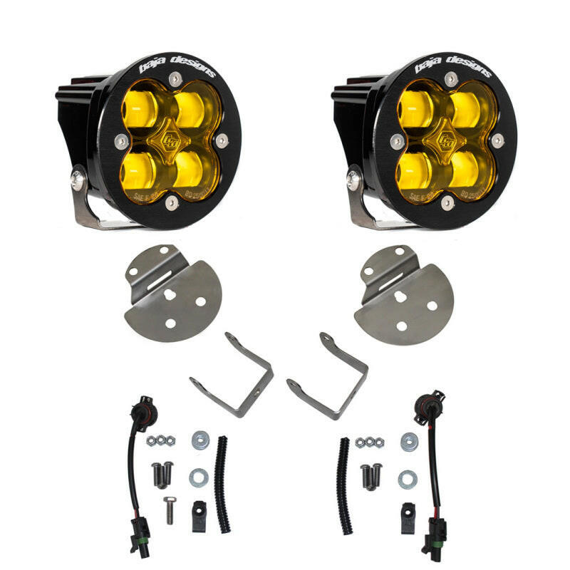 Baja Designs 15-19 Canyon/Colorado Fog Light & Fog Pocket Kit - Amber Fog Lights Baja Designs