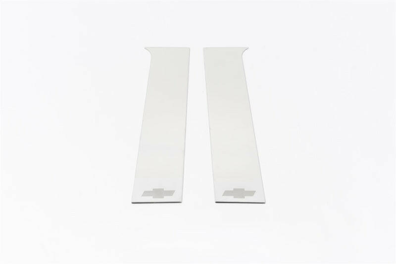 Putco 15-20 Chevy Colorado - Ext Cab - 2pcs - SS Pillar Posts Exterior Trim Putco