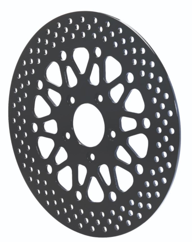 Wilwood Rotor-Rear-H-D Motorcycle 84-99 Black Finish 11.50 x .196 - 5 on 3.25in Brake Rotors - 2 Piece Wilwood