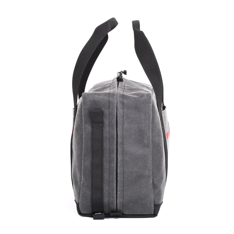 Go Rhino XVenture Gear Recovery Bag (7.5x11.5x18in. Closed) 12oz Waxed Canvas - Black Cargo Boxes & Bags Go Rhino