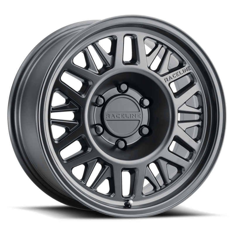 Raceline 451B Ryno 17x8.5in / 6x120 BP / 0mm Offset / 67.1mm Bore - Satin Black Wheel Wheels - Cast Raceline