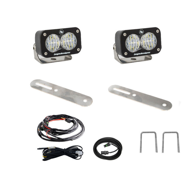 Baja Designs 2022 Toyota Tundra S2 Sport A-Pillar Light Mount Kit Light Mounts Baja Designs