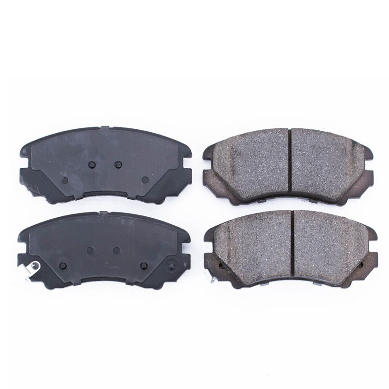 Power Stop 07-10 Hyundai Elantra Front Z16 Evolution Ceramic Brake Pads Brake Pads - OE PowerStop