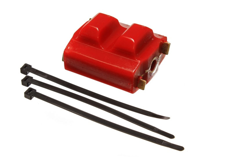 Energy Suspension Mtr Mount Clamshell Insert - Red Bushing Kits Energy Suspension