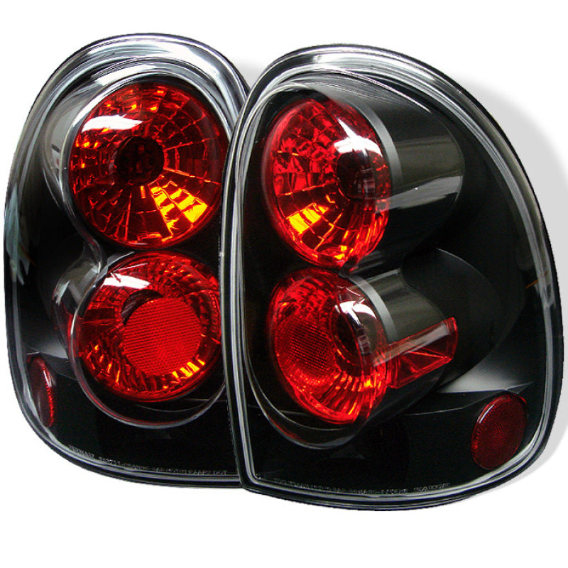 Spyder Dodge Caravan/Grand Caravan 96-00Euro Style Tail Lights Black ALT-YD-DC96-BK Tail Lights SPYDER