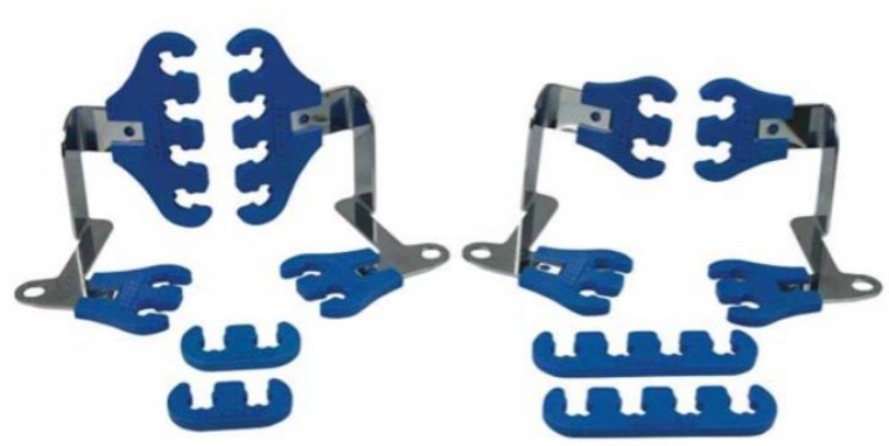 Moroso Chevrolet Small Block Ignition Super Look Wire Kit - 7-9mm - Blue Wire Loom Moroso