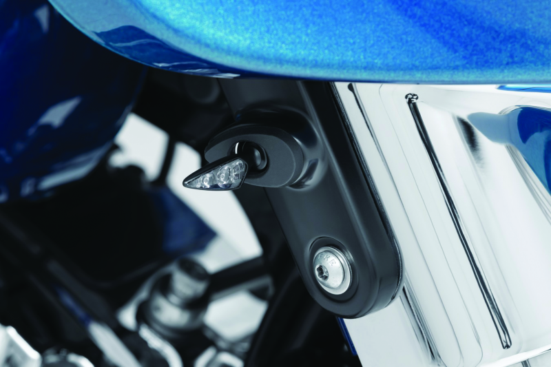 Kuryakyn Kuryakyn Front Turn Signal Mounts Black Air Filters - Direct Fit Kuryakyn