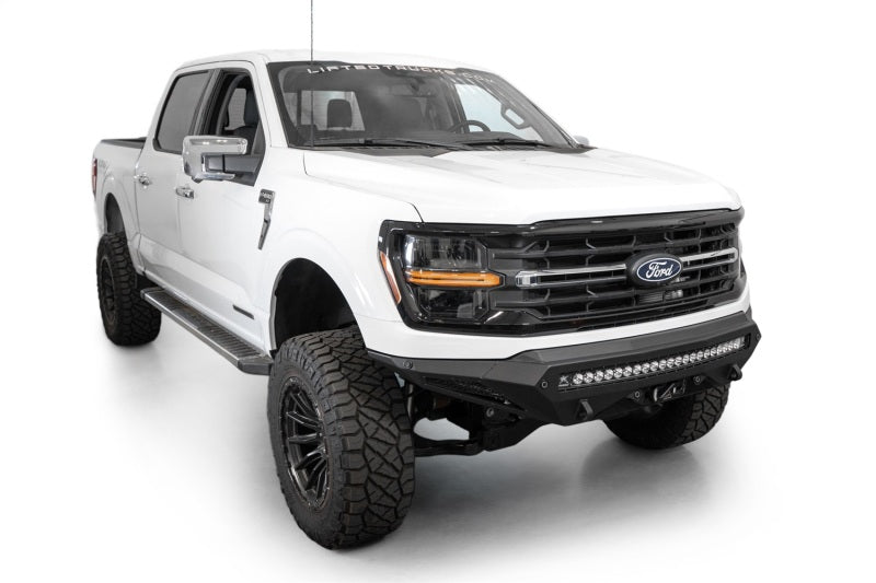 Addictive Desert Designs 2024 Ford F-150 Stealth Fighter Winch - Front Bumper Bumpers - Steel Addictive Desert Designs