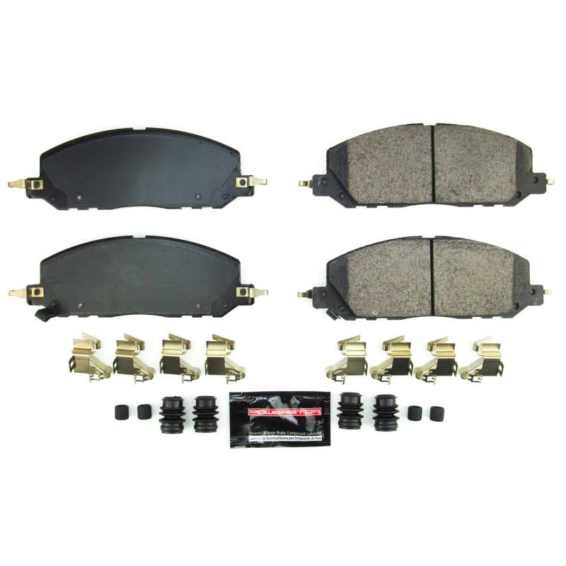 Power Stop 20-22 Ford Explorer Front Z23 Evo Sport Brake Pads w/Hardware Brake Pads - Performance PowerStop