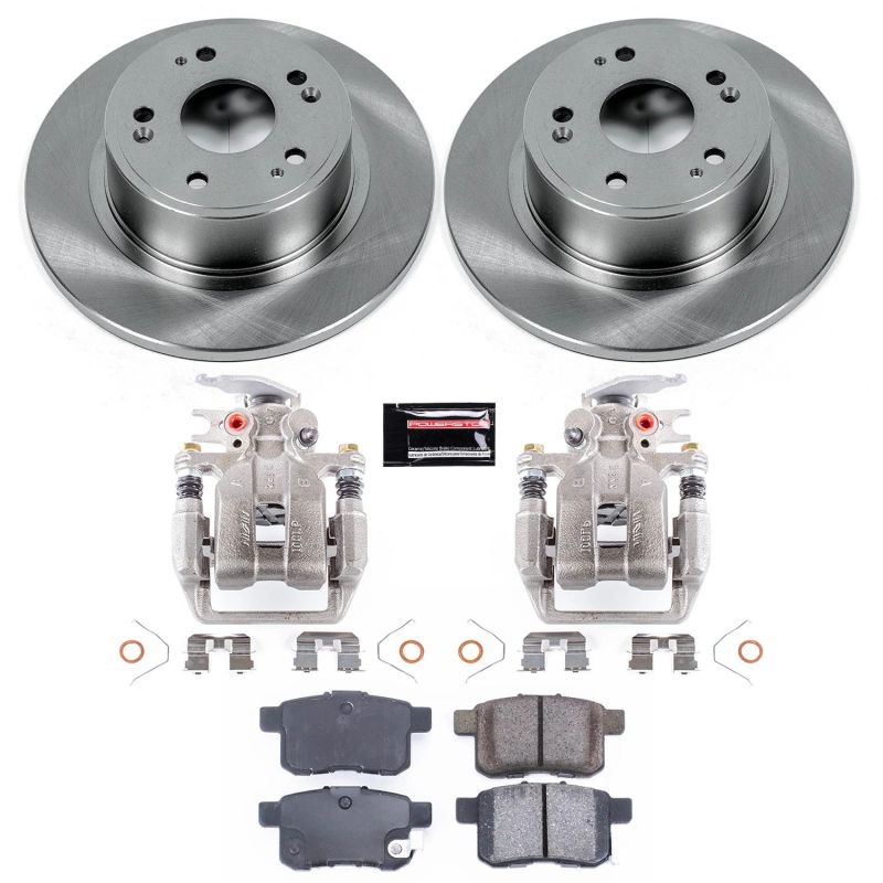 Power Stop 13-17 Honda Accord Rear Autospecialty Brake Kit w/Calipers Brake Kits - OE PowerStop