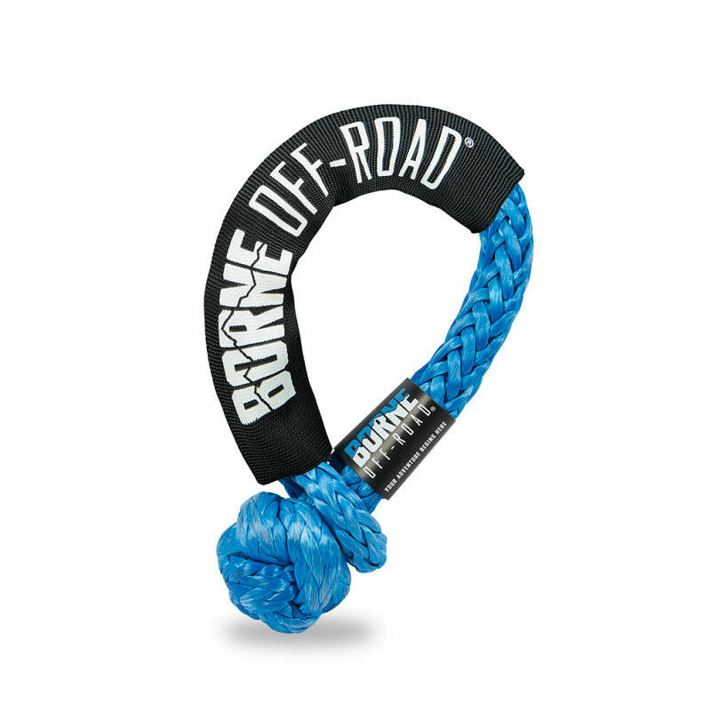 Borne Off-Road 7/16in X 20in Soft Shackle Blue Tow Straps Borne Off-Road